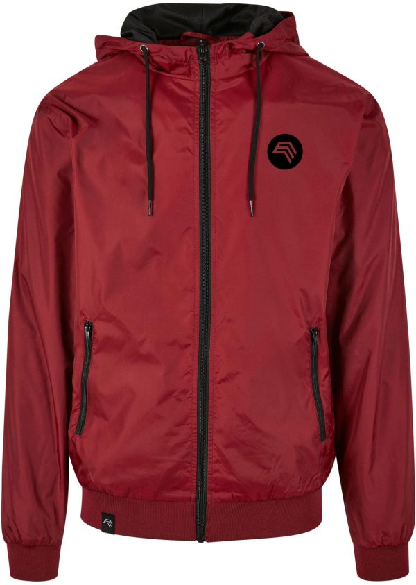 BBD 0016 150 ― Windrunner Jacket - Burgundy Rot Braun   Schwarz Online-Schn?ppchen – Bild 2