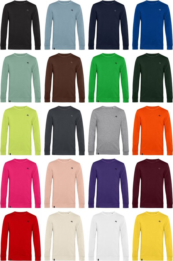BAC U31B ― Weiches Unisex Bio-Baumwolle Sweatshirt - Natural Weiß Angebot – Bild 5