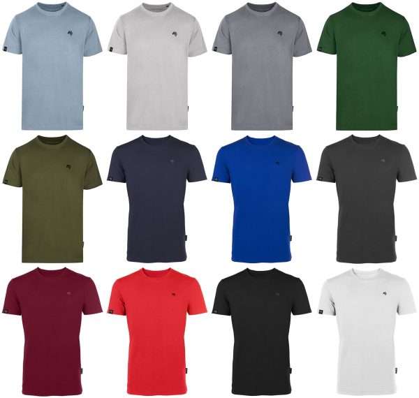 RMH 0101 ― Herren Luxury Bio-Baumwolle T-Shirt - Olive Grün Zu verkaufen – Bild 4