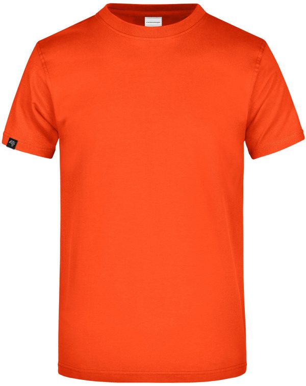 ― % ― JAN 0002  ― Herren Komfort T-Shirt - Dark Orange [M] Online-Schn?ppchen – Bild 2