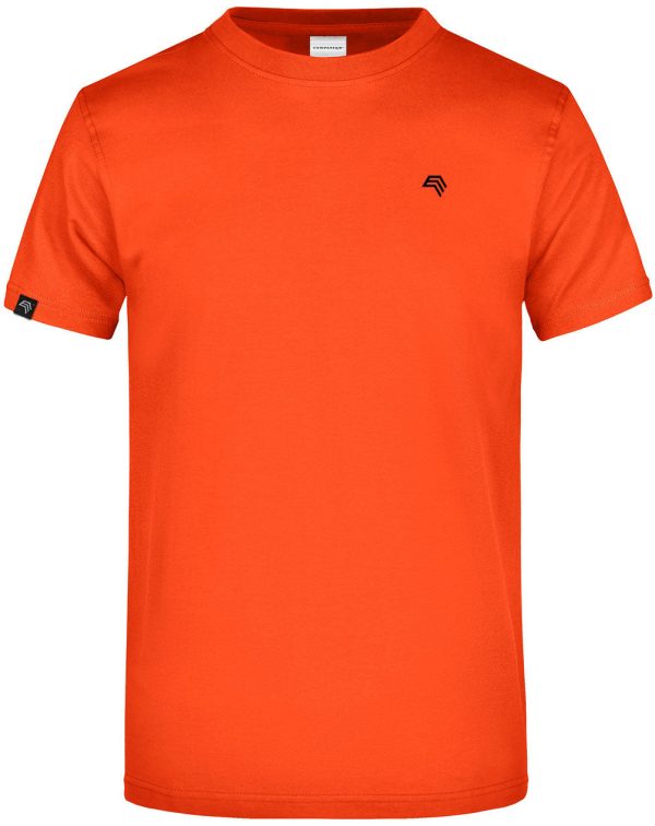 ― % ― JAN 0002  ― Herren Komfort T-Shirt - Dark Orange [M] Online-Schn?ppchen