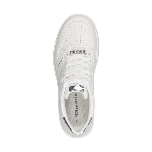 leisure trainers white silver Im Angebot – Bild 4