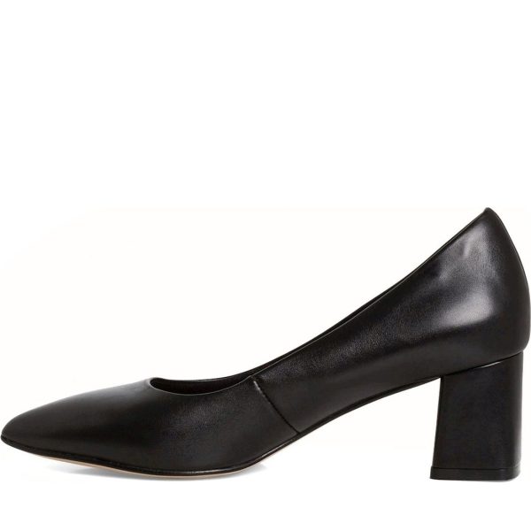 black leather classic closed pumps Online – Bild 4