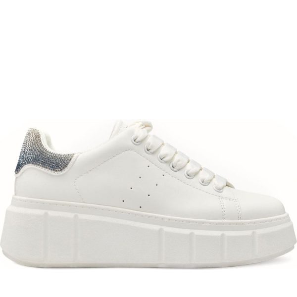leisure trainers white silver Mode – Bild 2
