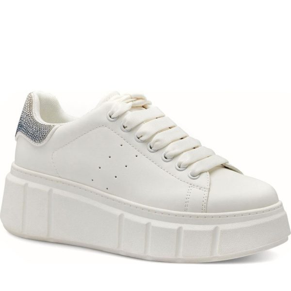 leisure trainers white silver Mode