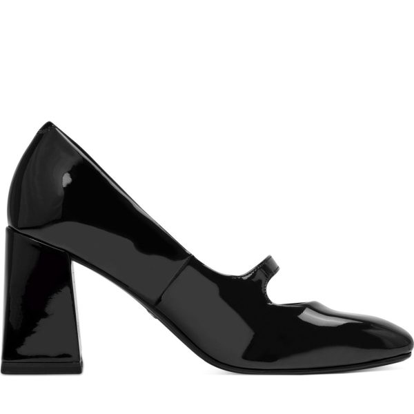 black elegant closed pumps Im Angebot – Bild 3