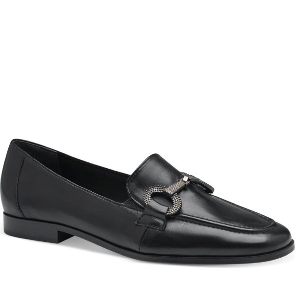 black casual closed loafers Angebot