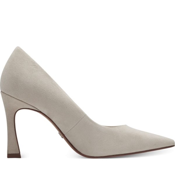 ivory leather elegant closed pumps Im Angebot – Bild 3