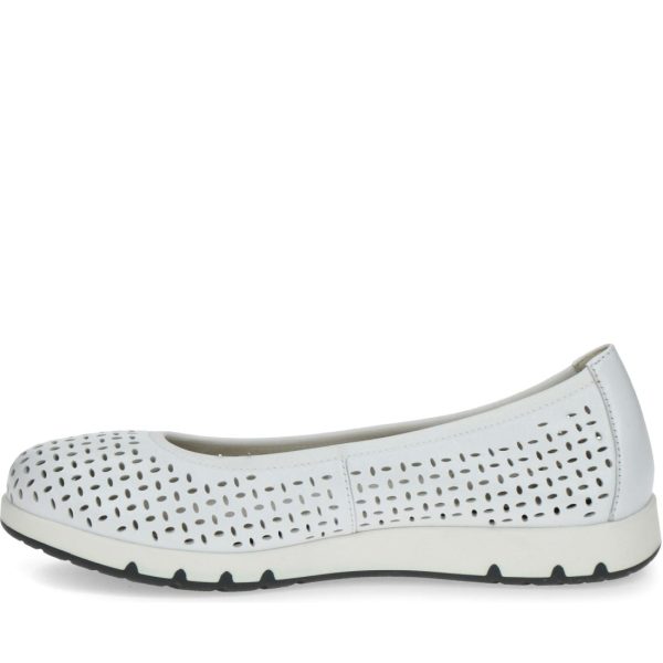 white softnap casual closed ballerinas Rabatt – Bild 3
