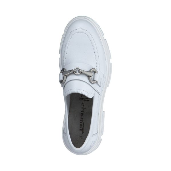 white leather casual closed loafers Online – Bild 5