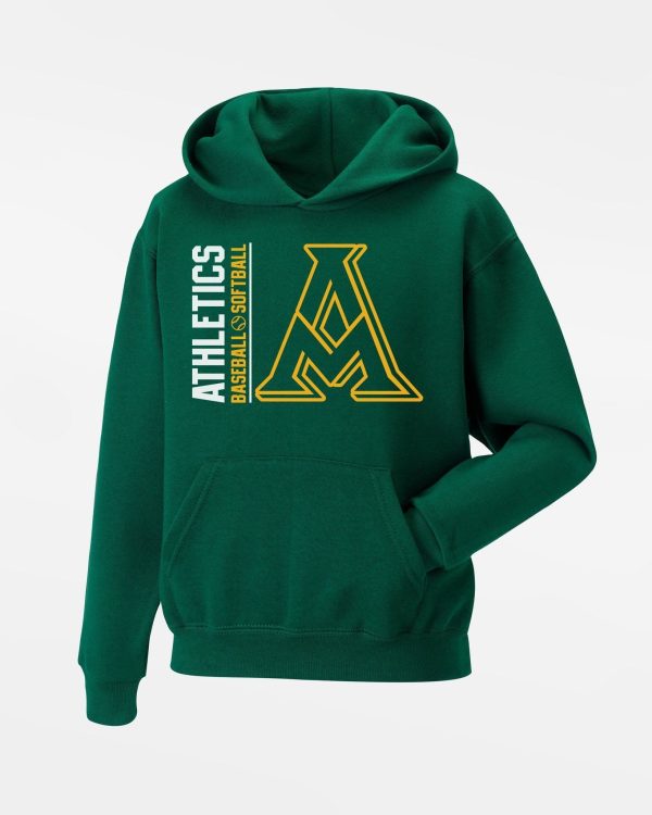 Russell Kids Basic Hoodie  Mainz Athletics , Block, dunkelgrün Online-Schn?ppchen