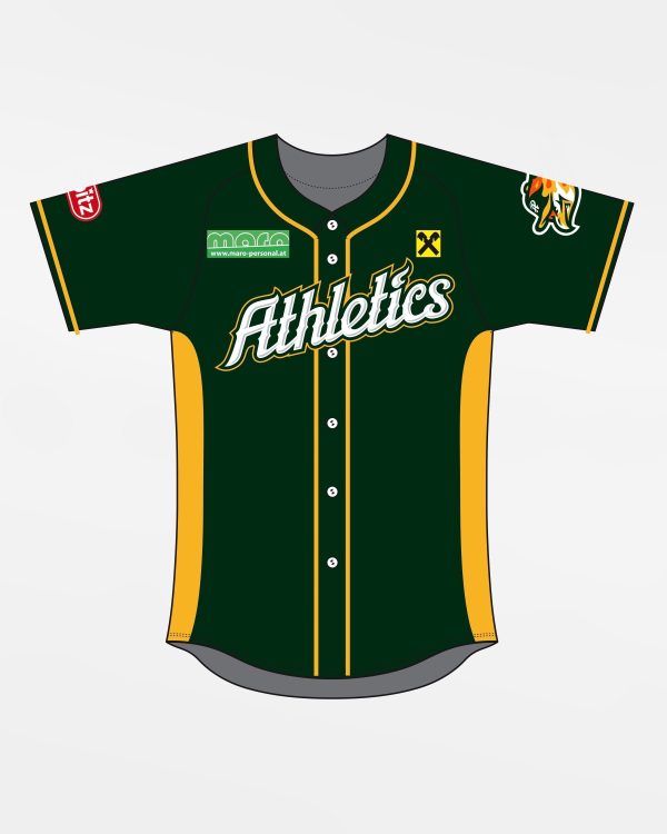 Jersey53 Official Game Jersey  Attnang Athletics  ROAD, dunkelgrün Rabatt