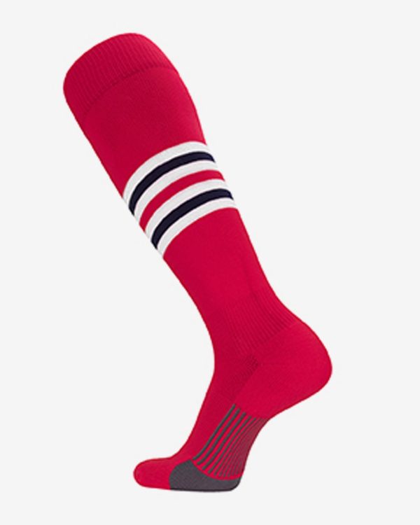 TCK Striped ProSocks, rot-weiss-navy blau Rabatt