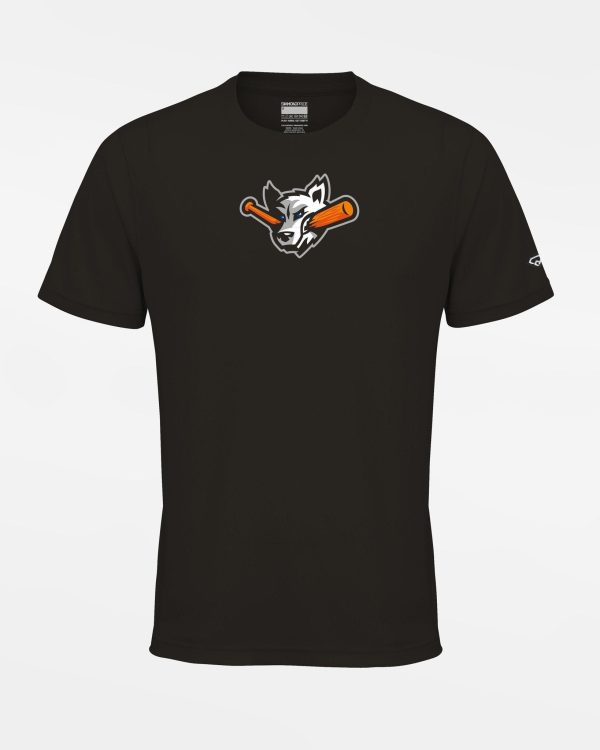 Diamond Pride Basic Functional T-Shirt  Laufer Wölfe , Wolf, schwarz Schn?ppchen