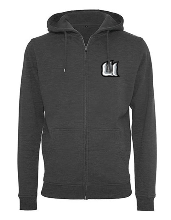 Diamond Pride Zip-Hoodie  Laufer Wölfe , W, heather dunkelgrau Rabatt