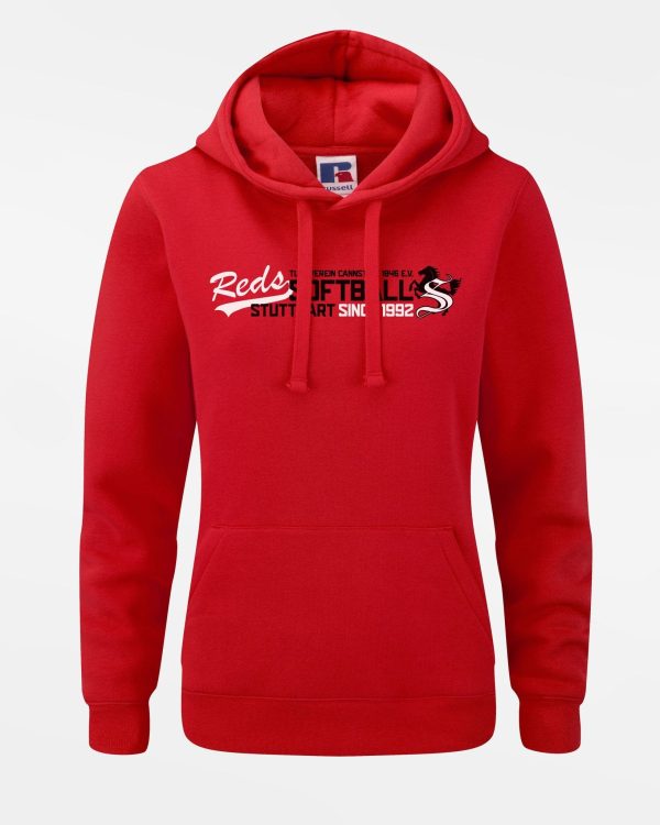 Russell Premium Ladies Heavy Hoodie  Stuttgart Reds , Softball, rot Zu verkaufen
