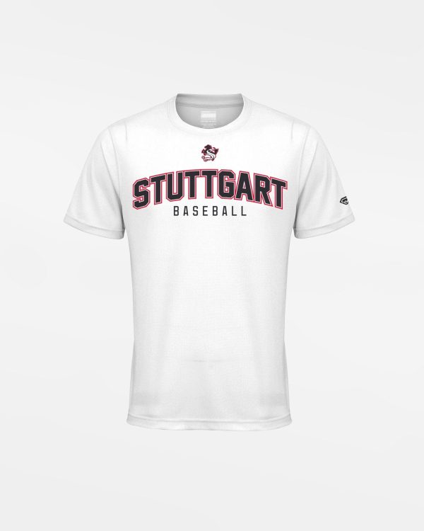 Diamond Pride Kids Basic Functional T-Shirt  Stuttgart Reds , City Baseball, weiss Angebot